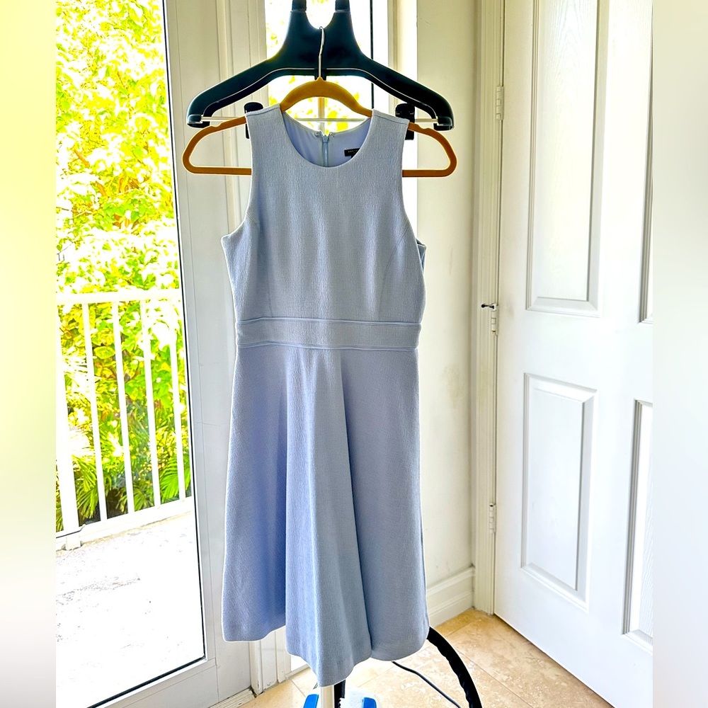 Baby blue cocktail dress . Ann Taylor